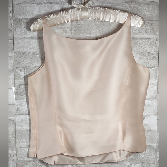 Ann Taylor Silk Shantung Jacket/Tank Set - Picture 5 of 11